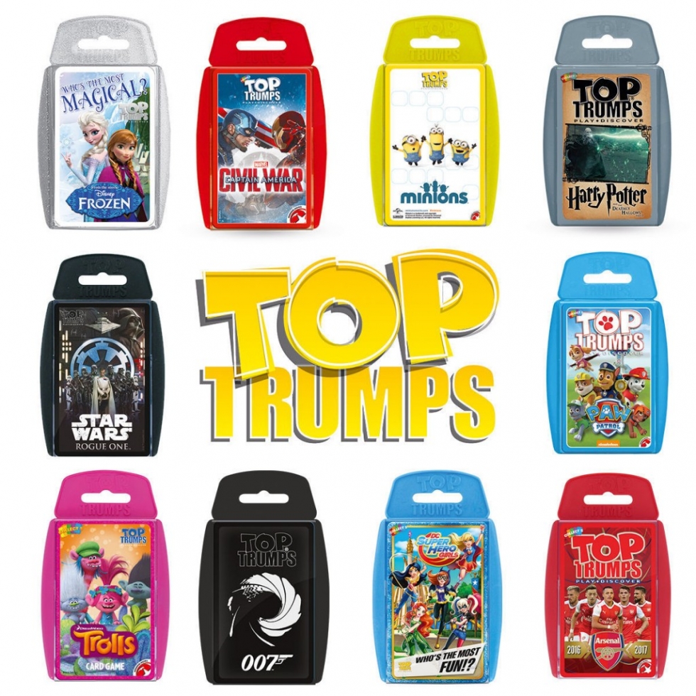 Правила на играта Top Trumps