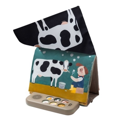 Бебешка музикална книжка, Taf Toys, Ферма